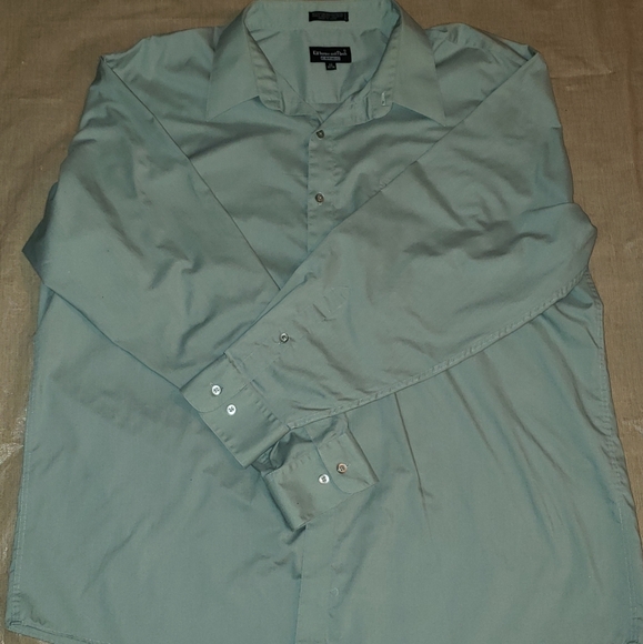 Men's Kilburne And Finch Shirt Long Sleeve Button Down 34/35 - Picture 2 of 5